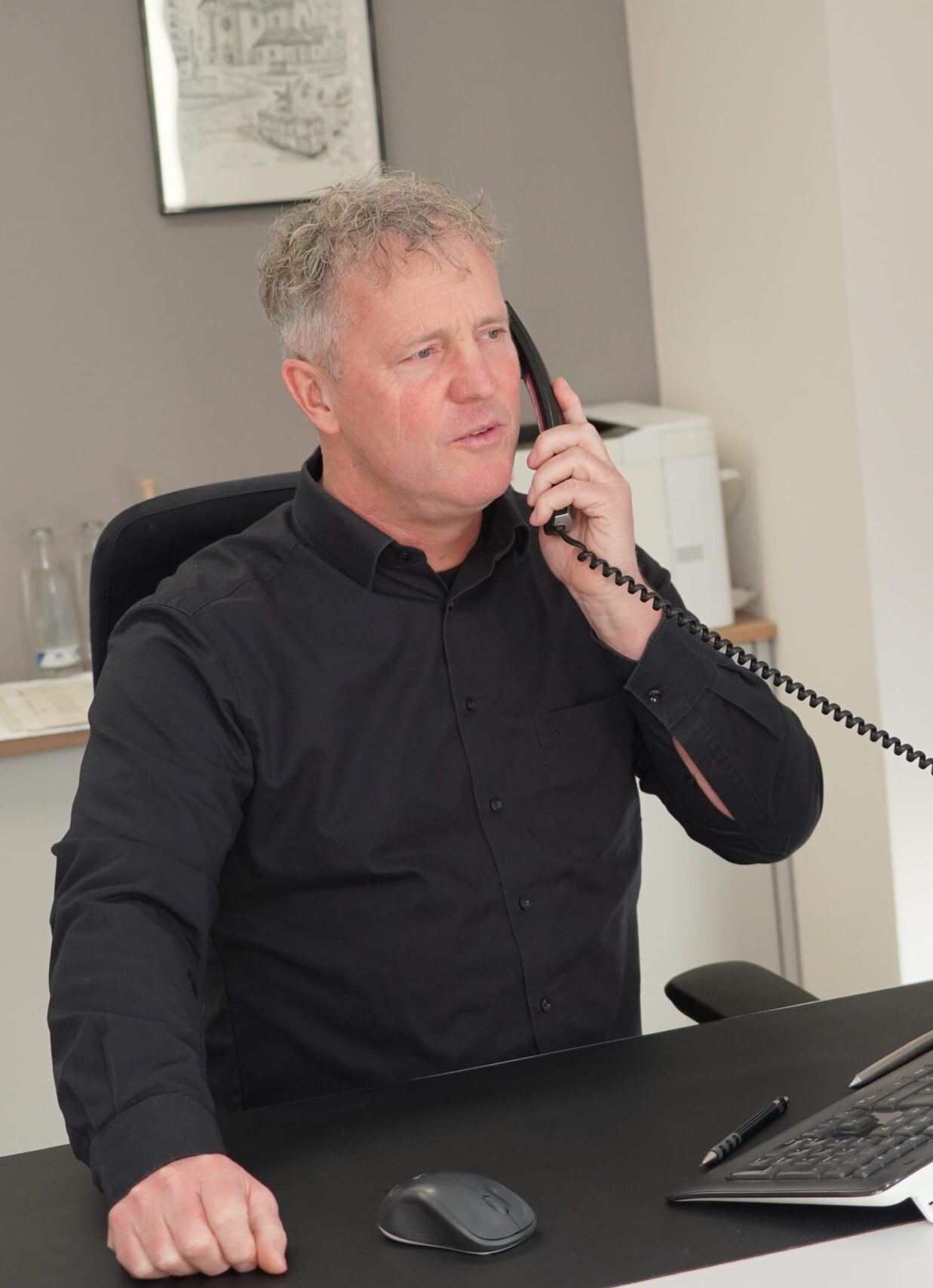 Steuerberater am Telefon